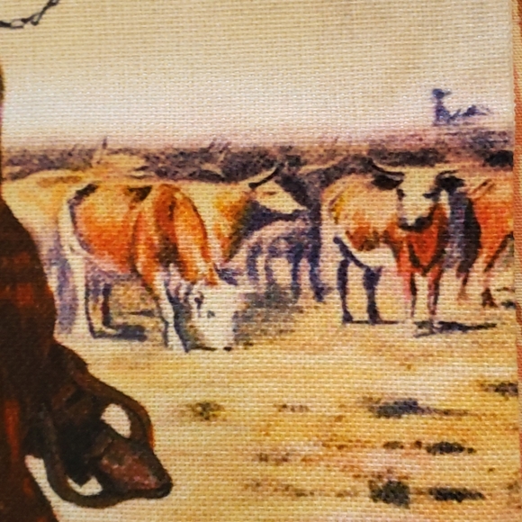 Horse Pillow Case. Western Cowboy Country. Ranch - Picture 7 of 13